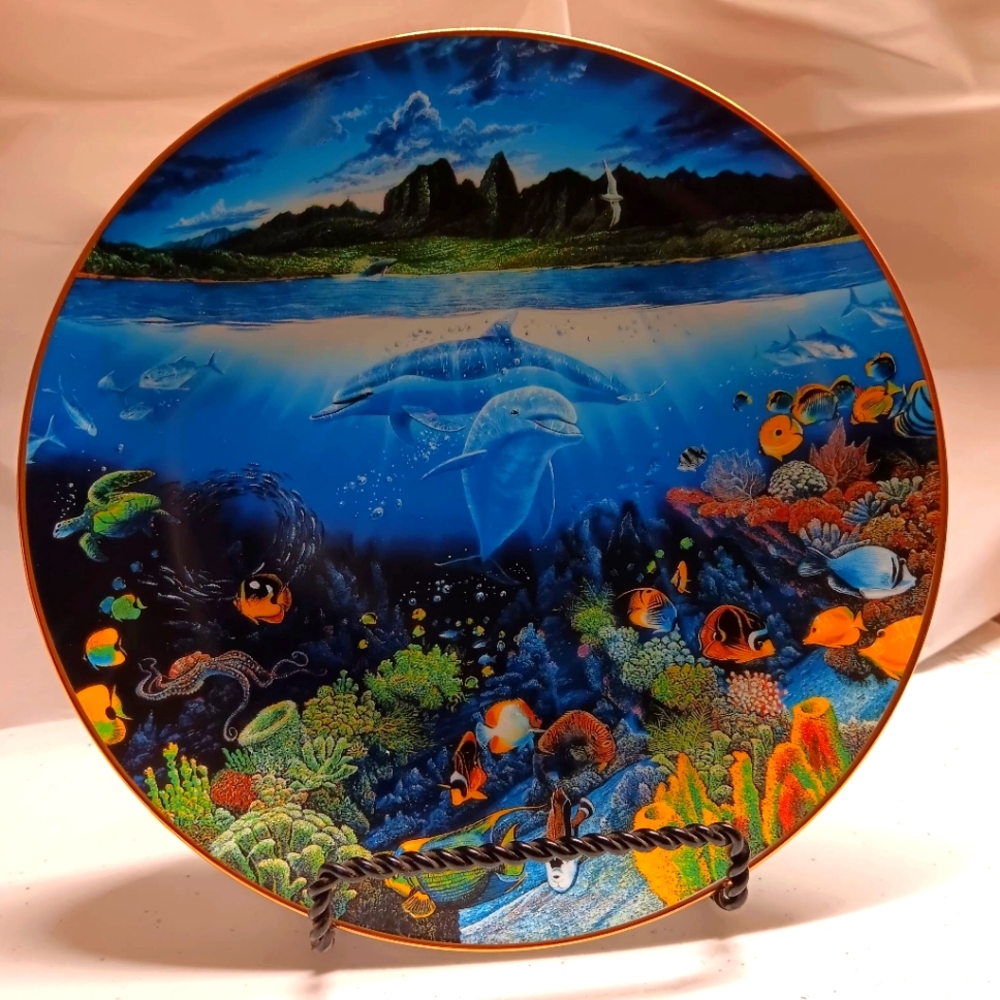 Danbury Mint A Discovery Off Anahola The Underwater Paradise Collection New